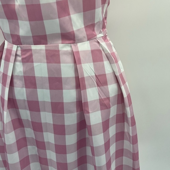 Retro Pearls Barbie Gingham Dress - Size S, NWOT - Picture 3 of 5